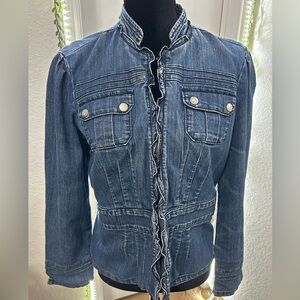 DRESS BARN denim/jean jacket size M